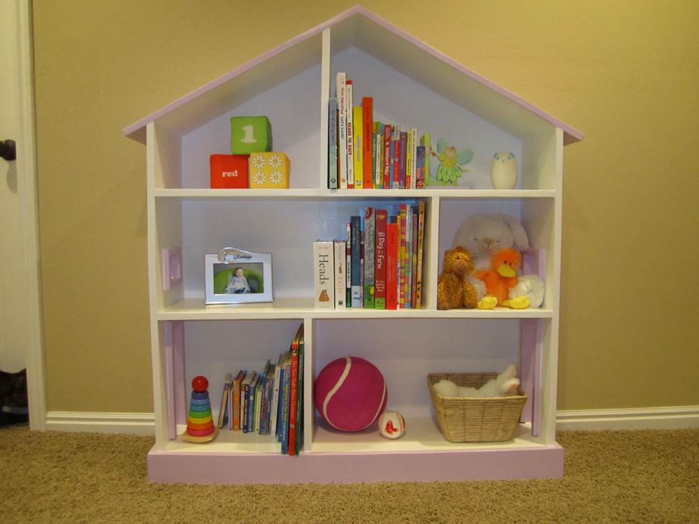 Doll House Bookshelf Ana White